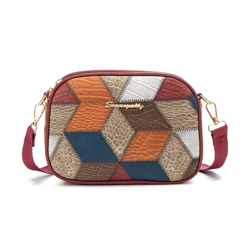 Multi-functional Color Diamond Multi-Functional Shoulder Bag - Image 4