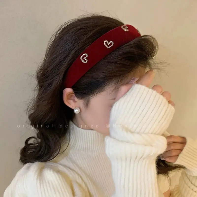 Wide Pleated Hair Band 6cm Black Cranial Top for Women - Image 10