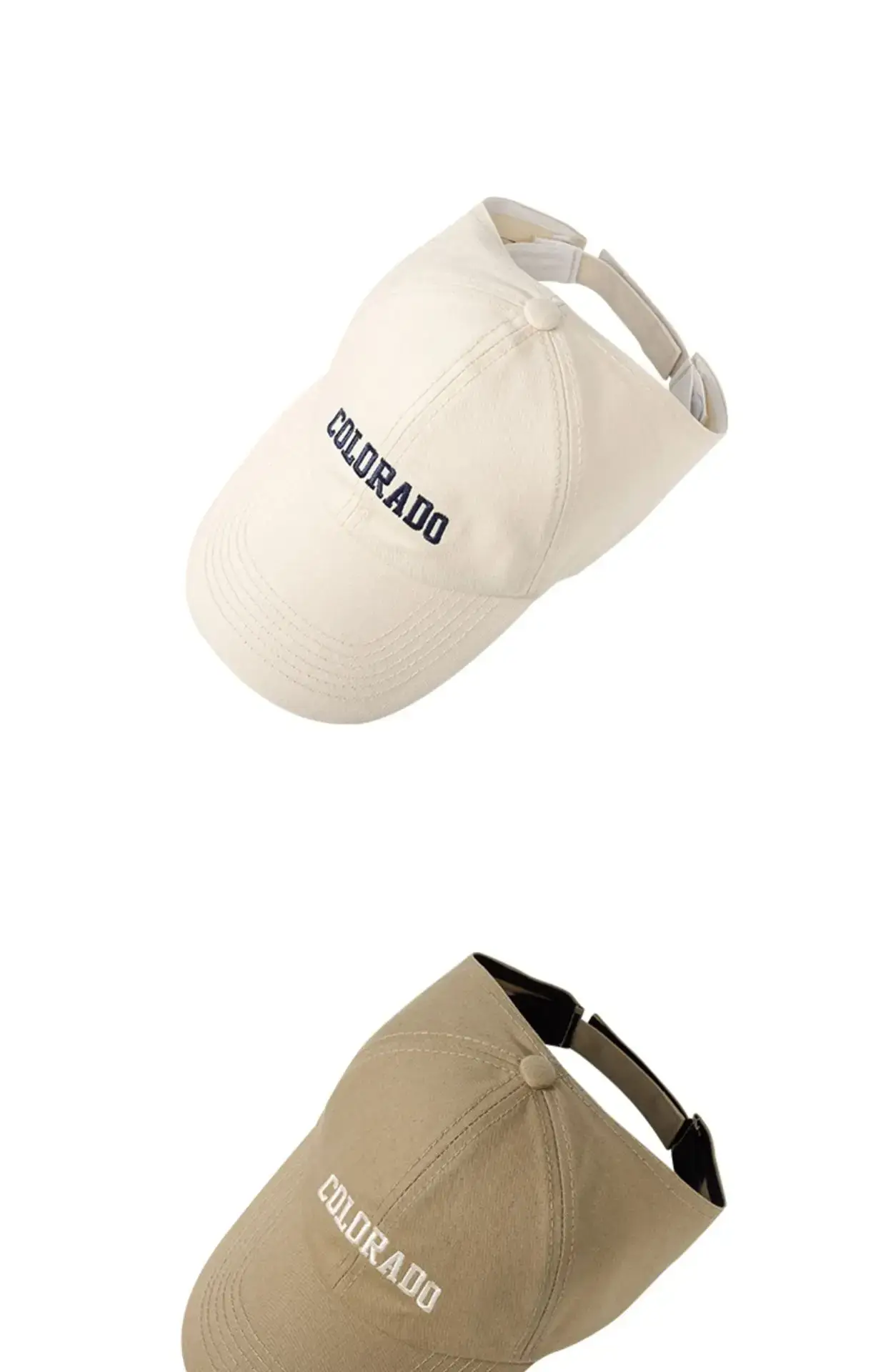 Women's Black One-Sleeve Baseball Cap with Sunshade — feature 16