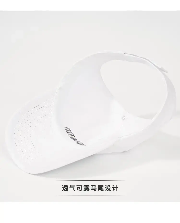 Women's Black One-Sleeve Baseball Cap with Sunshade — feature 5