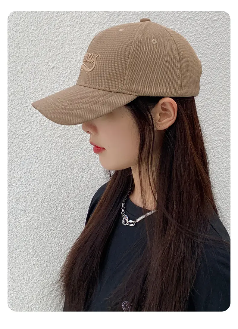 Women Rmax Beige Embroidered Baseball Cap — feature 4
