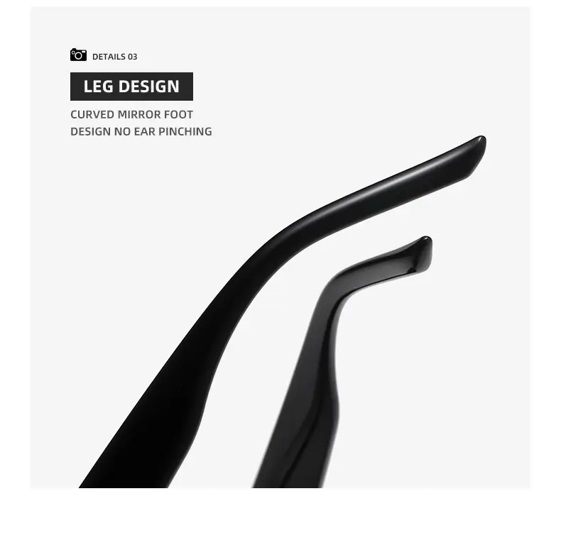 Korean Style Rice Nail Irregular Cat's Eye Sunglasses Black — feature 25