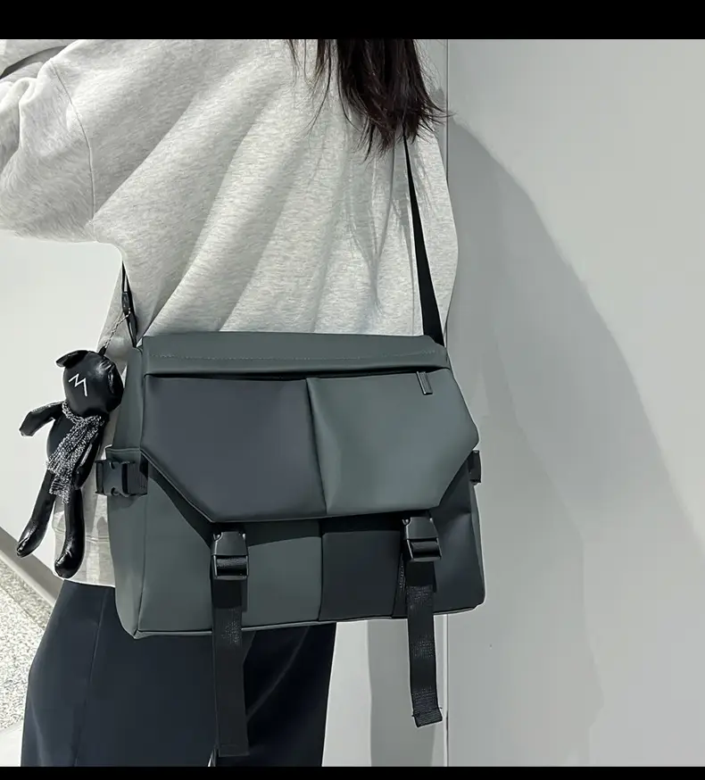 Black Crossbody Shoulder Bag for Women Large Capacity — feature 12
