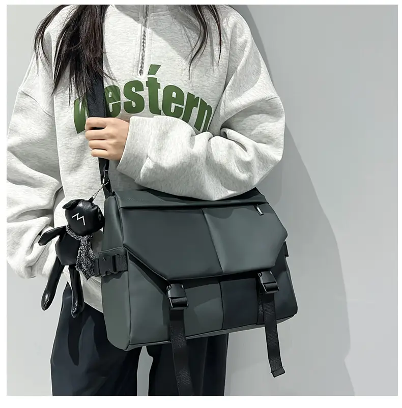 Black Crossbody Shoulder Bag for Women Large Capacity — feature 15