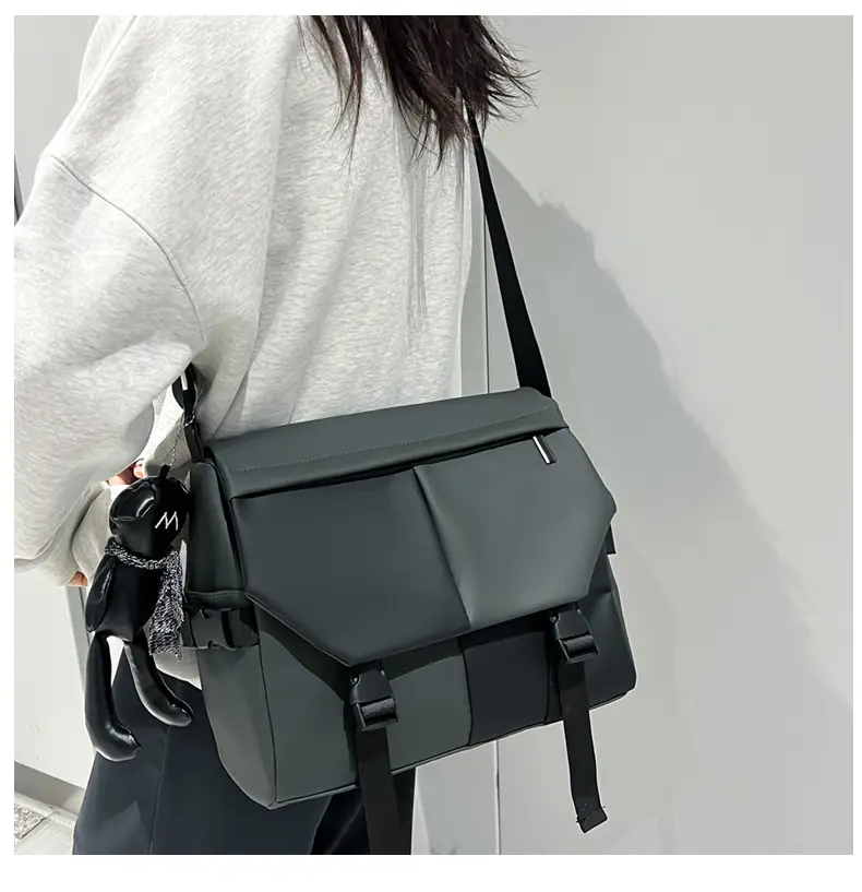 Black Crossbody Shoulder Bag for Women Large Capacity — feature 16