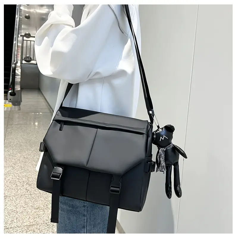 Black Crossbody Shoulder Bag for Women Large Capacity — feature 21