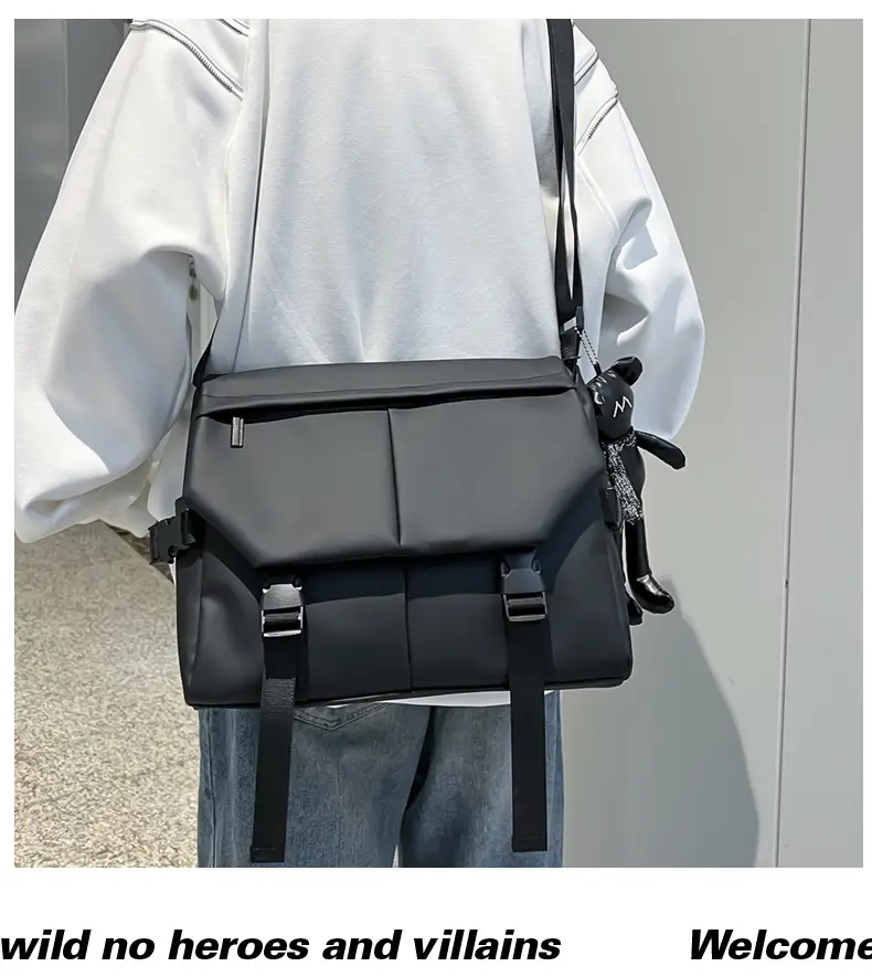 Black Crossbody Shoulder Bag for Women Large Capacity — feature 22