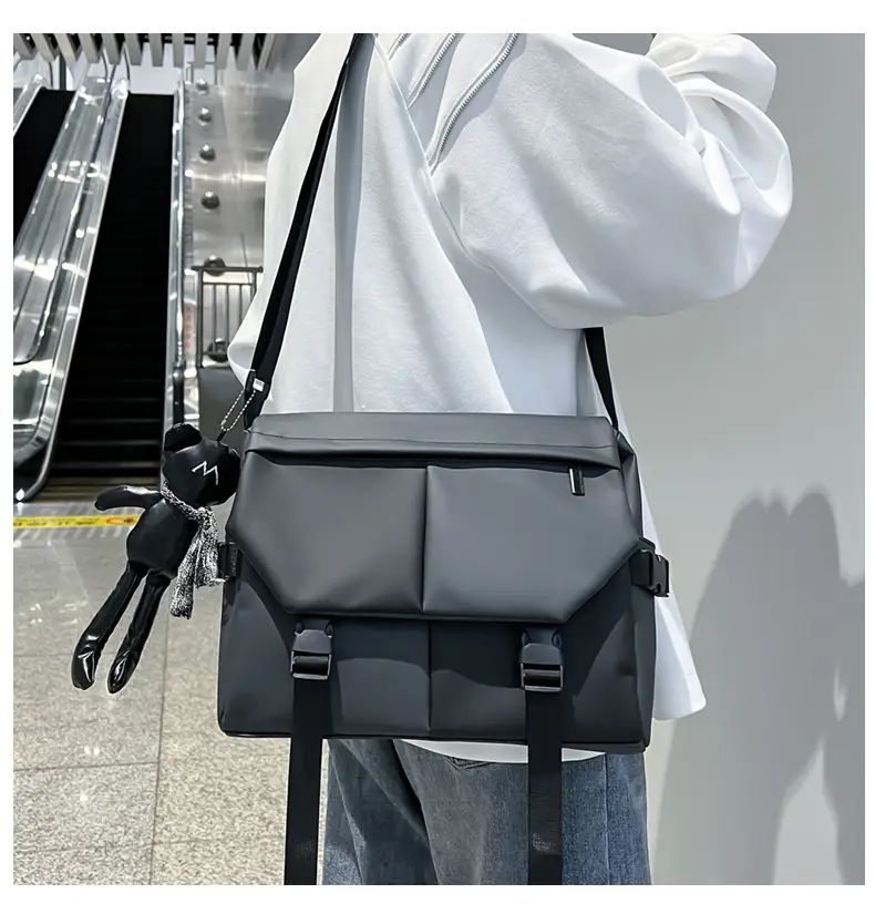 Black Crossbody Shoulder Bag for Women Large Capacity — feature 24