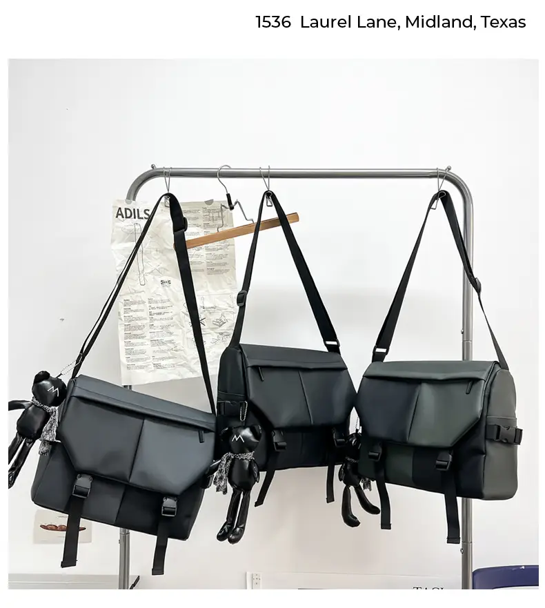 Black Crossbody Shoulder Bag for Women Large Capacity — feature 27