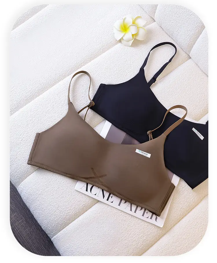 Authentic Modal Seamless Women's Thin Bra for Small Busts, Push-Up, Anti-Sagging, Side Support, Wireless, Breathable Bra — feature 16