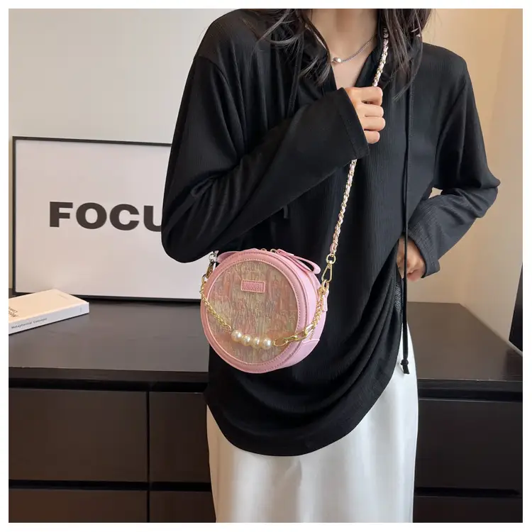 Pearl Embossed Shoulder Bag for Women — feature 12