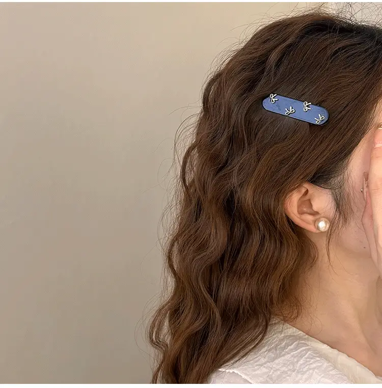Pink French Style Retro Bow Headband for Women — feature 12