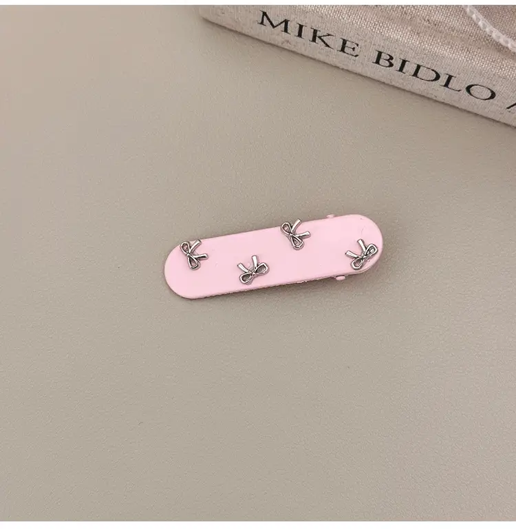 Pink French Style Retro Bow Headband for Women — feature 7