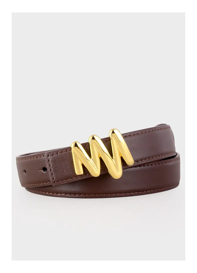 Women Genuine Leather Belt with Skirt Suit Decoration — feature 19