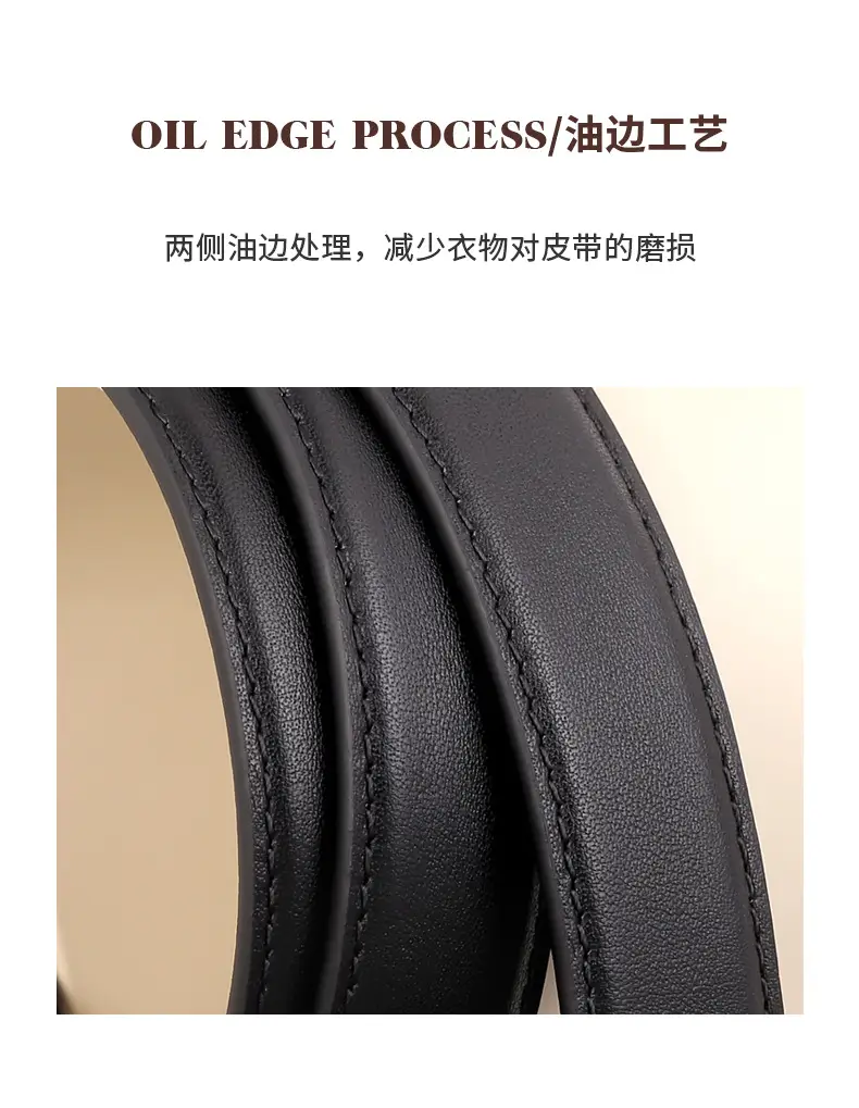 Women Genuine Leather Belt with Skirt Suit Decoration — feature 8
