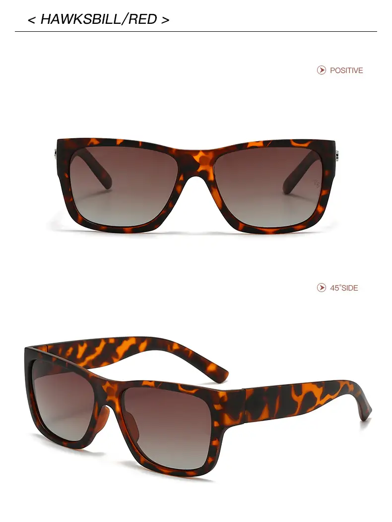 Black Polarized Sunglasses for Men Women Travel Driving Outdoor — feature 12
