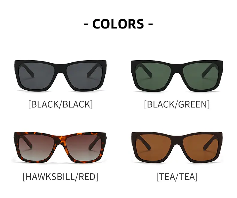 Black Polarized Sunglasses for Men Women Travel Driving Outdoor — feature 6