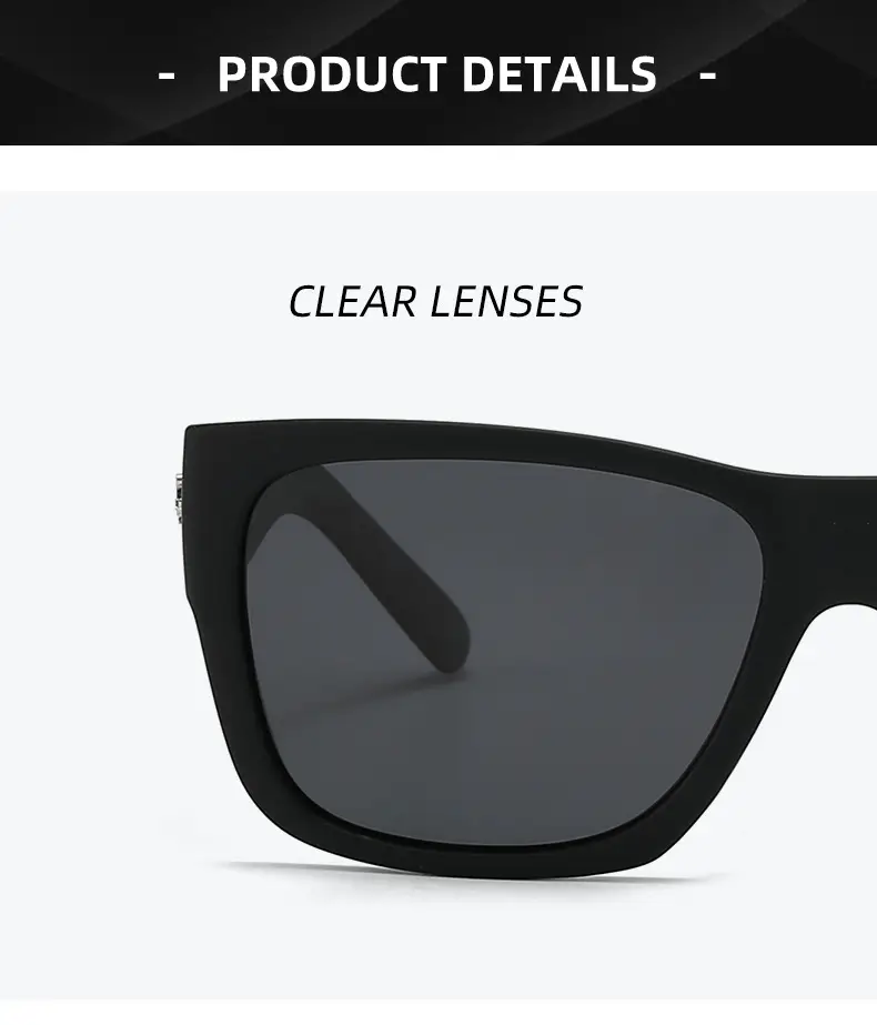 Black Polarized Sunglasses for Men Women Travel Driving Outdoor — feature 7