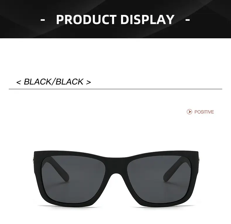 Black Polarized Sunglasses for Men Women Travel Driving Outdoor — feature 9