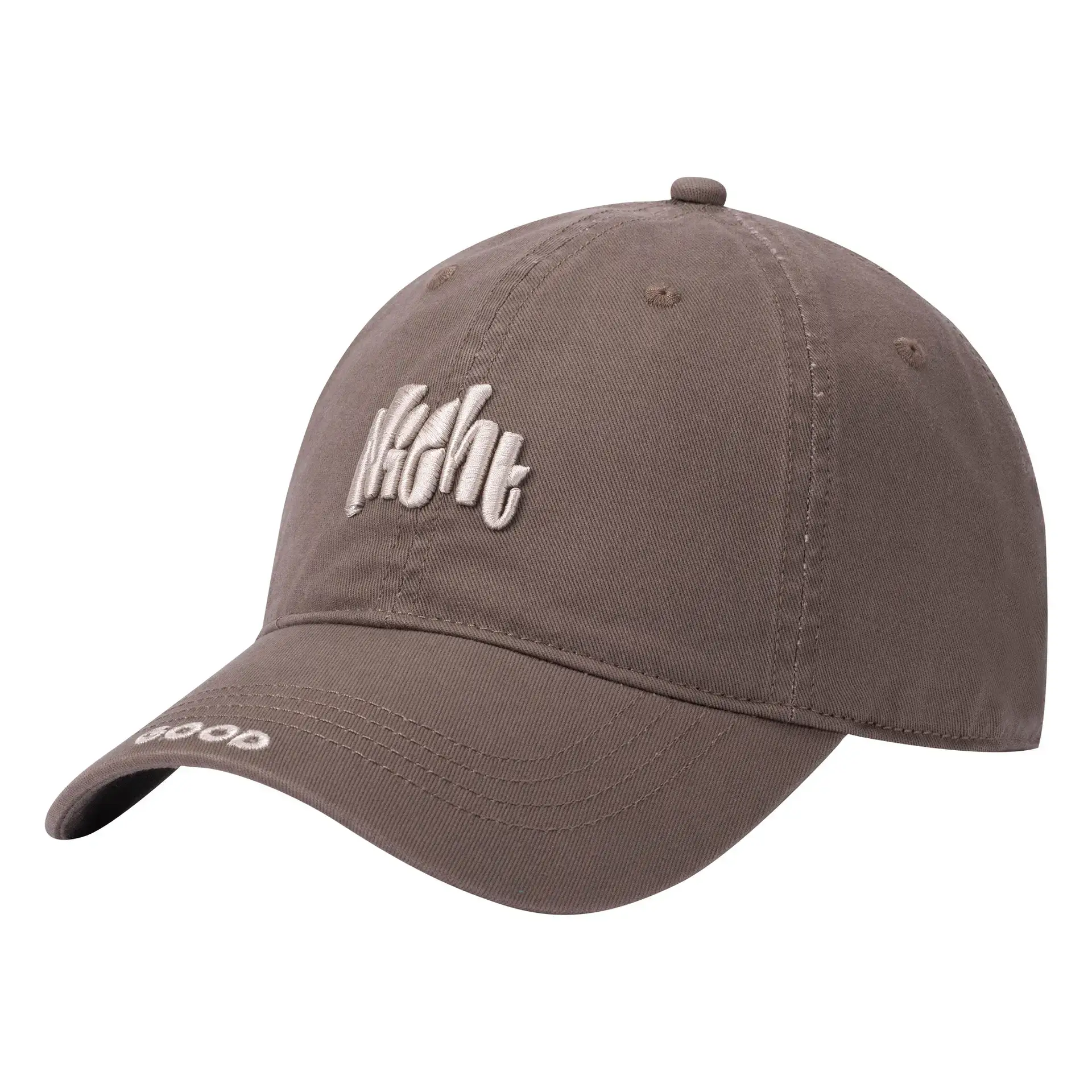 Women White 8000 Logo Baseball Cap - Image 3