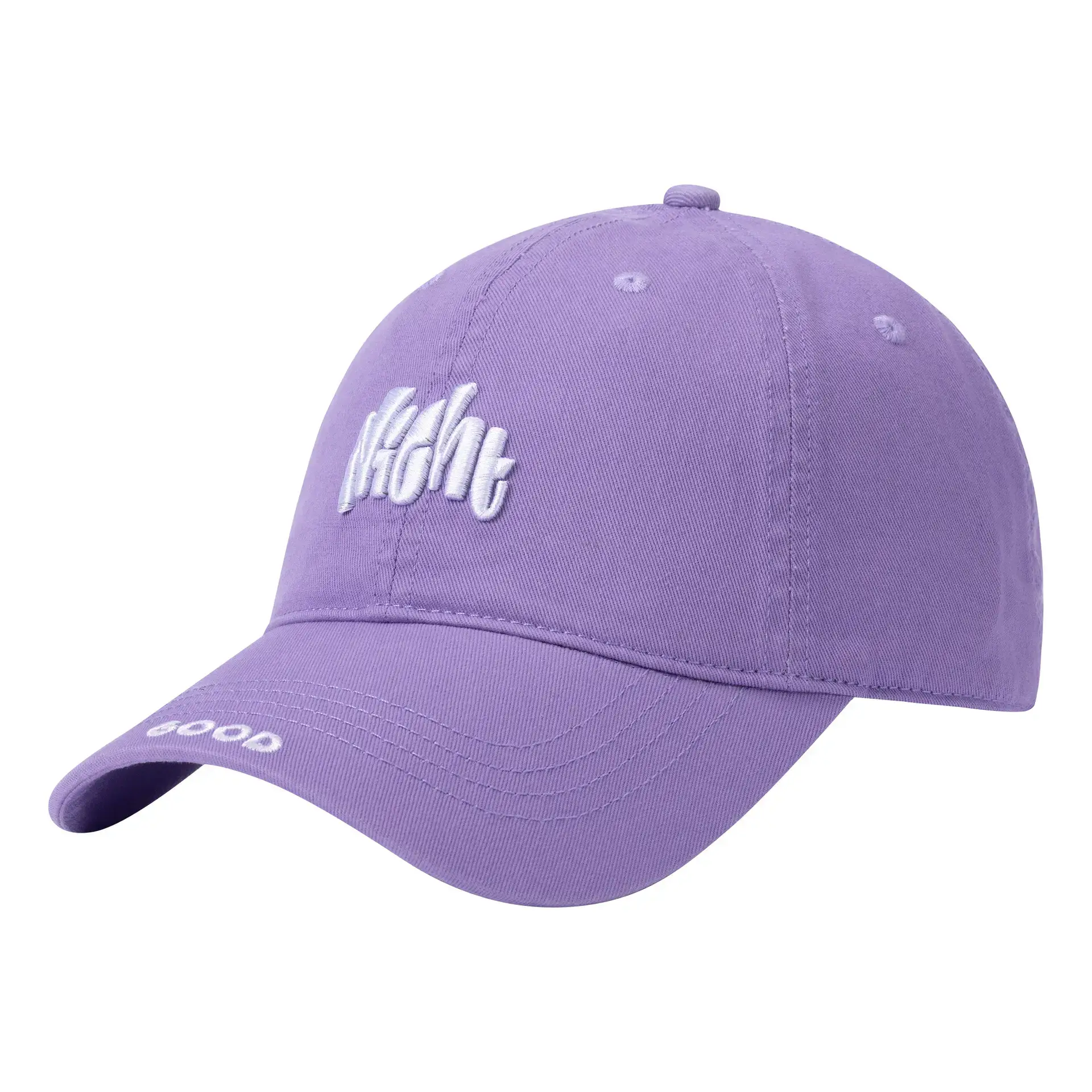 Women White 8000 Logo Baseball Cap - Image 4