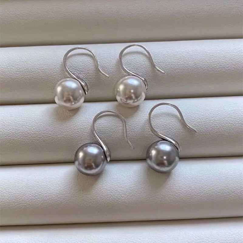 S925 Silver Pearl Ear Hooks for Women - Image 6