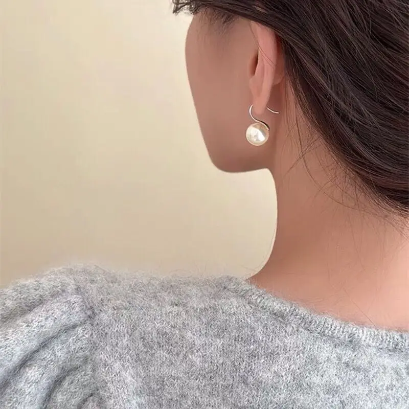 S925 Silver Pearl Ear Hooks for Women — feature 11
