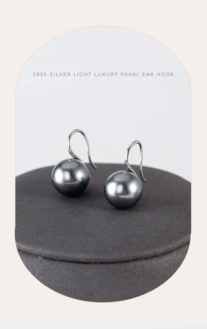 S925 Silver Pearl Ear Hooks for Women — feature 8