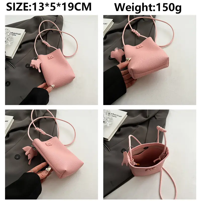 Cute White Shoulder Bag for Women Spring Summer - Image 9