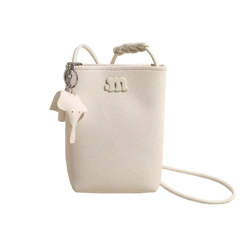 Cute White Shoulder Bag for Women Spring Summer - Image 2