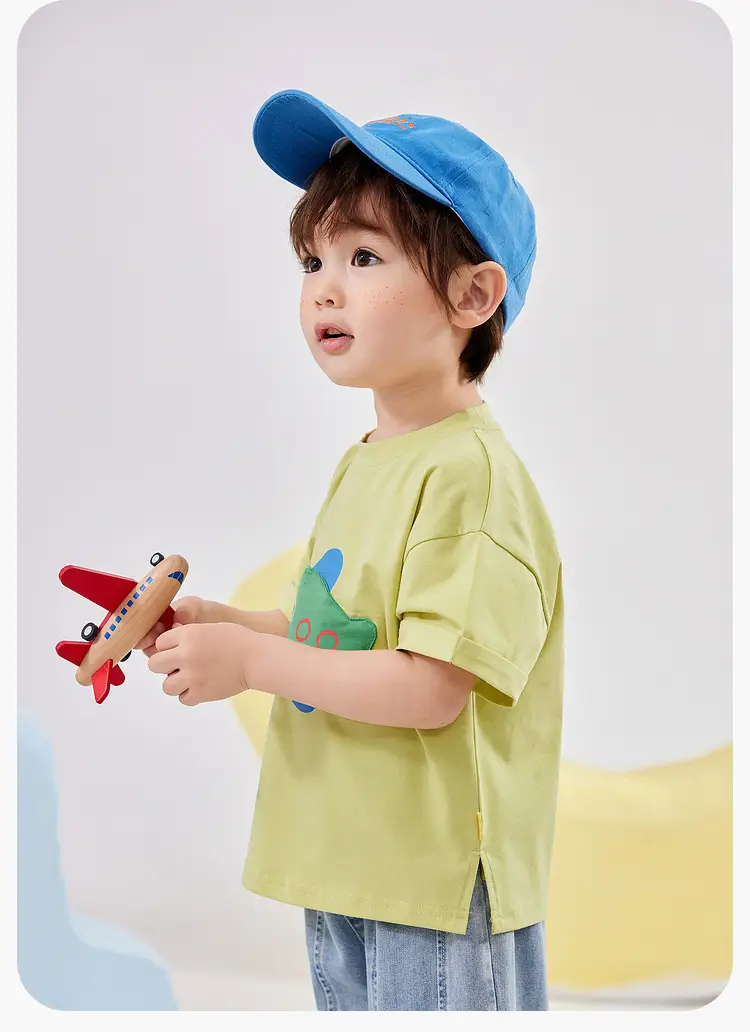 Cool Ice Print Boys T-Shirt with Hoodie & Jeans Set — feature 31