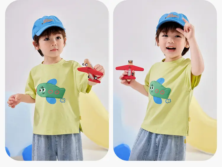 Cool Ice Print Boys T-Shirt with Hoodie & Jeans Set — feature 32