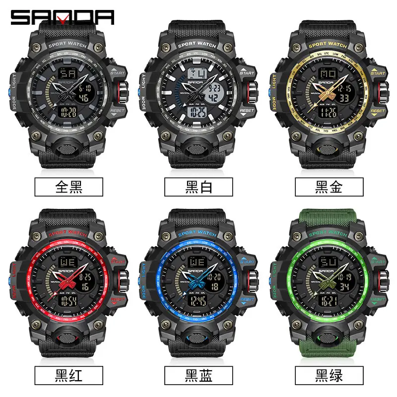 Men's Multifunctional Waterproof Electronic Watch 3132 - Image 10
