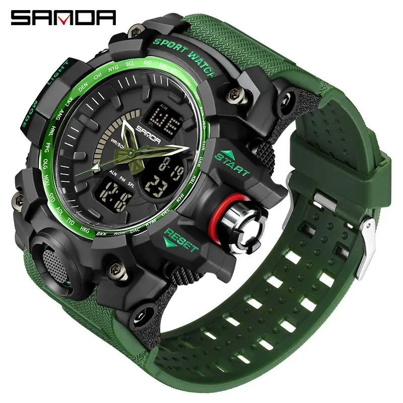 Men's Multifunctional Waterproof Electronic Watch 3132 - Image 11