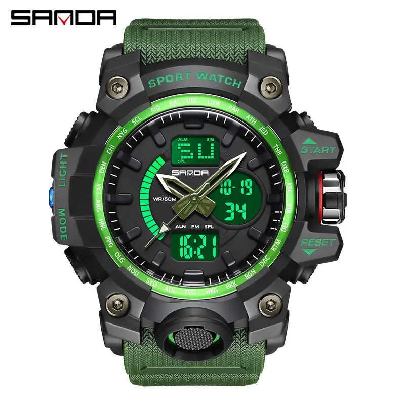 Men's Multifunctional Waterproof Electronic Watch 3132 - Image 3
