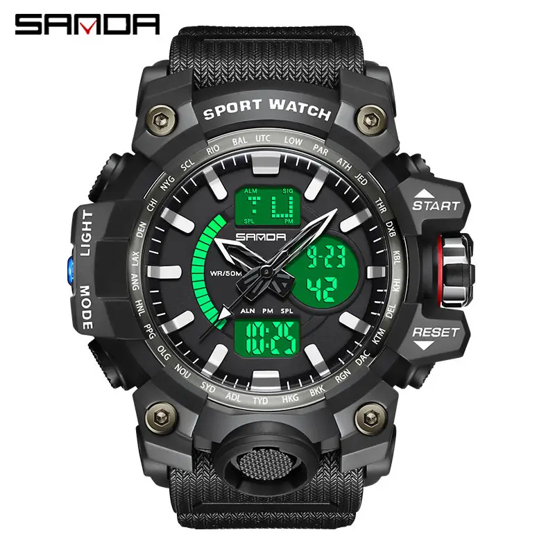 Men's Multifunctional Waterproof Electronic Watch 3132 - Image 5