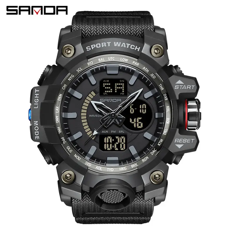 Men's Multifunctional Waterproof Electronic Watch 3132 - Image 6