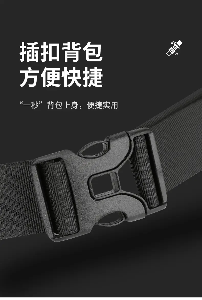 Men's Black Casual Crossbody Bag with Watch & Keys — feature 13