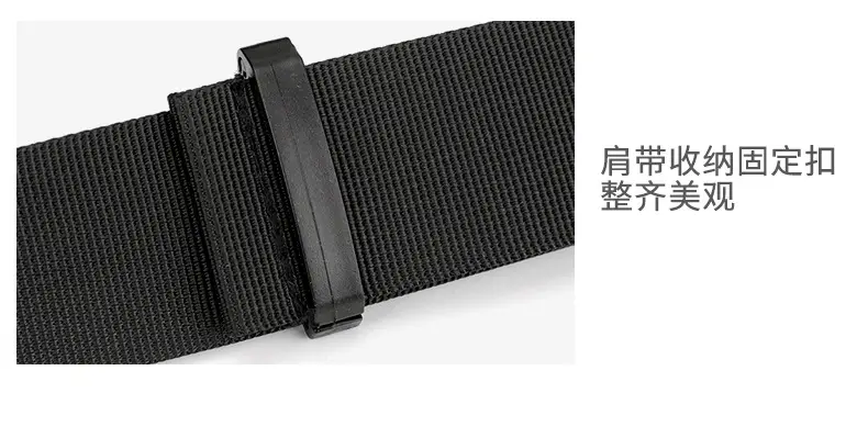 Men's Black Casual Crossbody Bag with Watch & Keys — feature 14