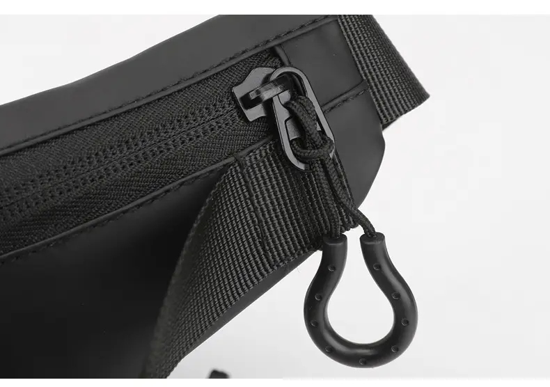 Men's Black Casual Crossbody Bag with Watch & Keys — feature 23