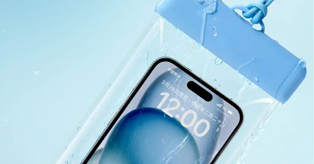 Dropshipping Mobile Phone Waterproof Bag with Touch Screen, Swimming Takeaway Rider, Rainproof Sealed Bag, Diving Waterproof Mobile Phone Case — feature 13