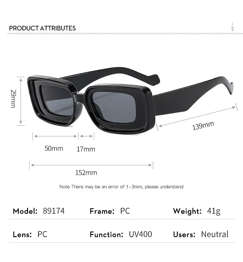 2025 New Black 20cm High-End Women Sunglasses β feature 7