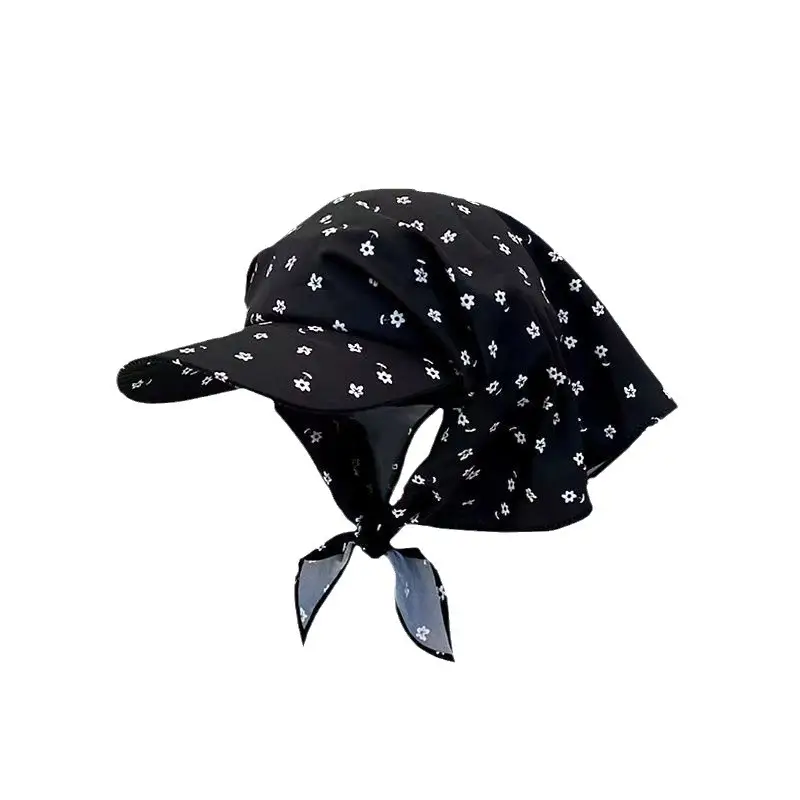 Japanese Style Sunshade Hat for Girls with Strap - Image 7