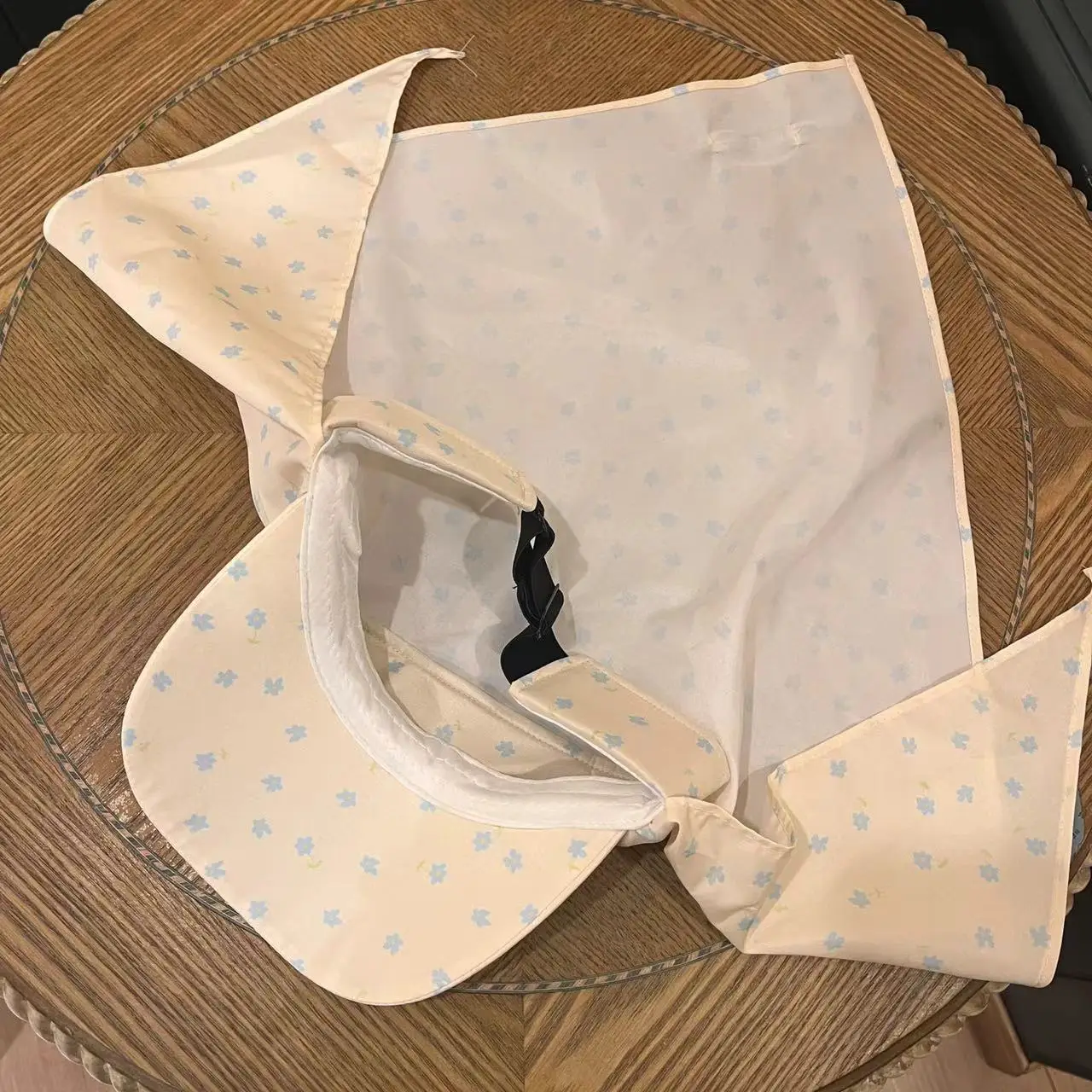 Japanese Style Sunshade Hat for Girls with Strap — feature 10