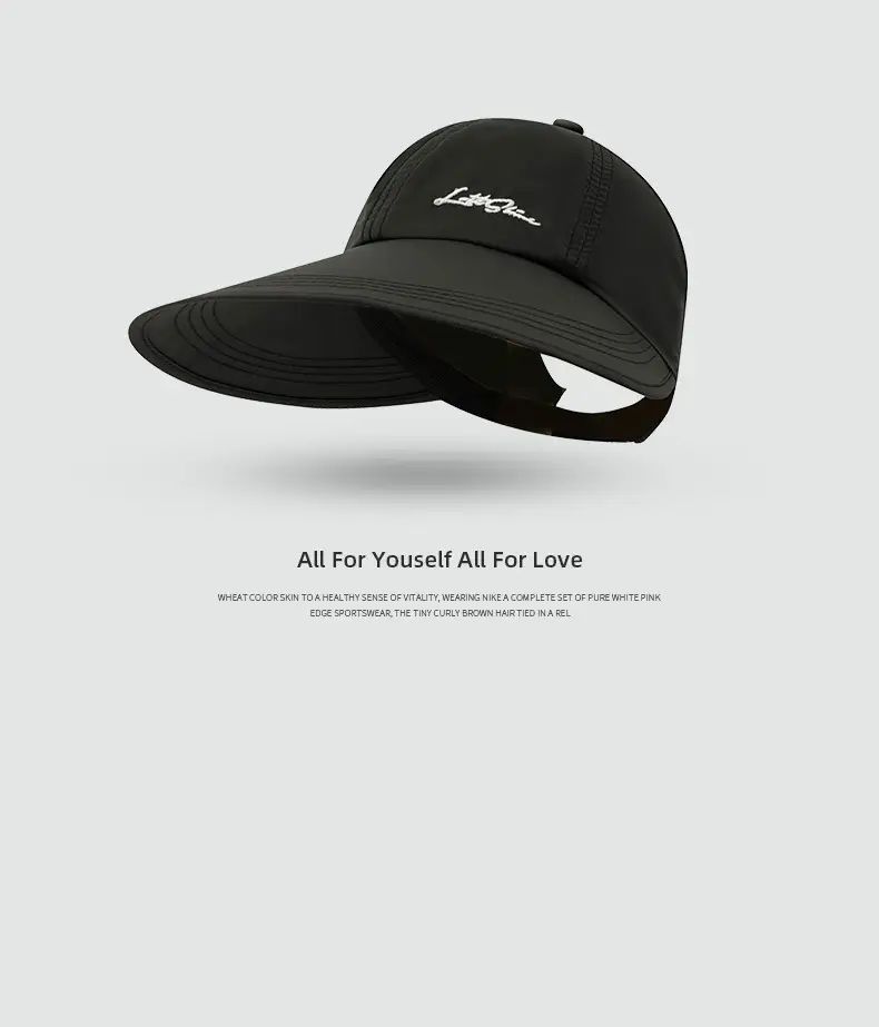 Women UV Sun Hat with Tie Ponytail Cap — feature 13