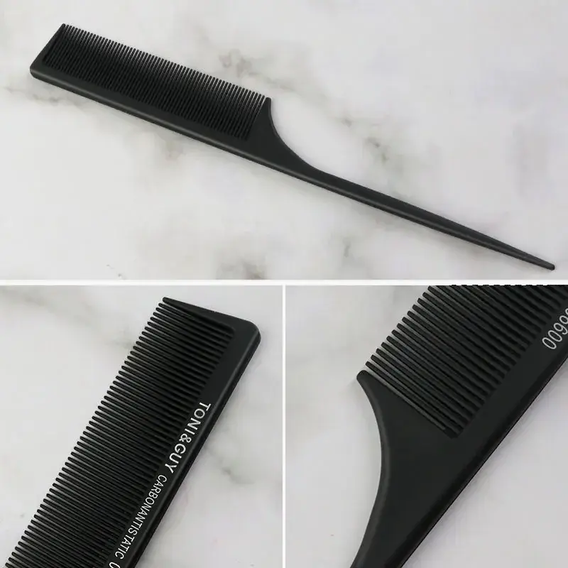 Pointed Hair Comb Women Anti-static Hair Cutting - Image 20