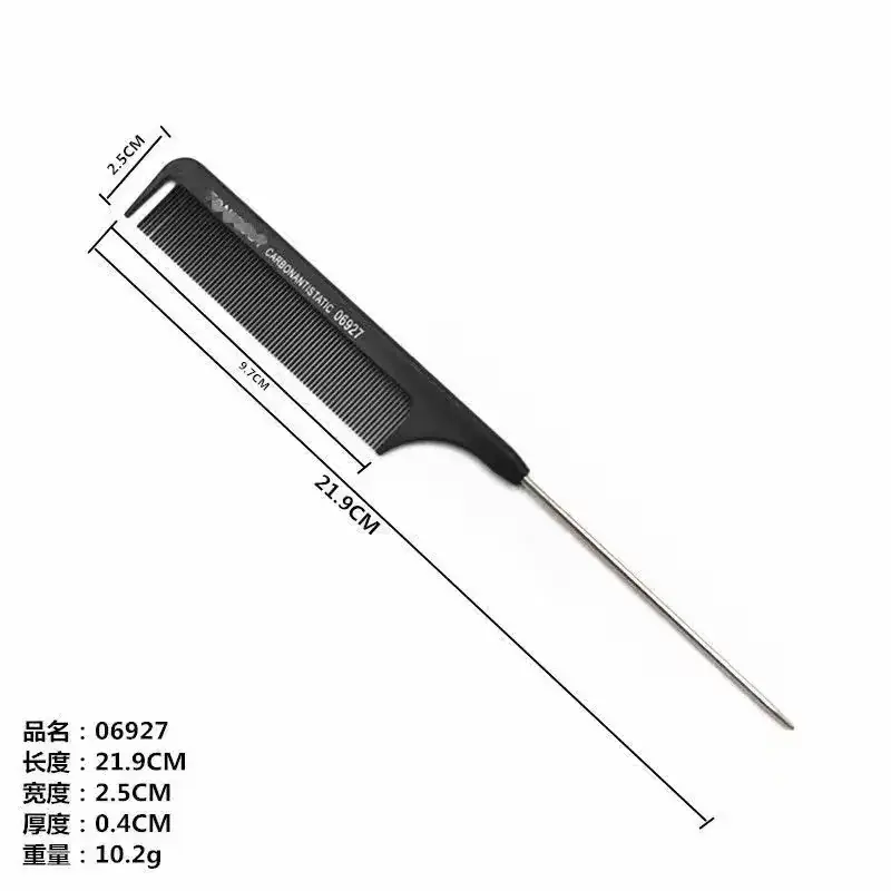 Pointed Hair Comb Women Anti-static Hair Cutting - Image 11