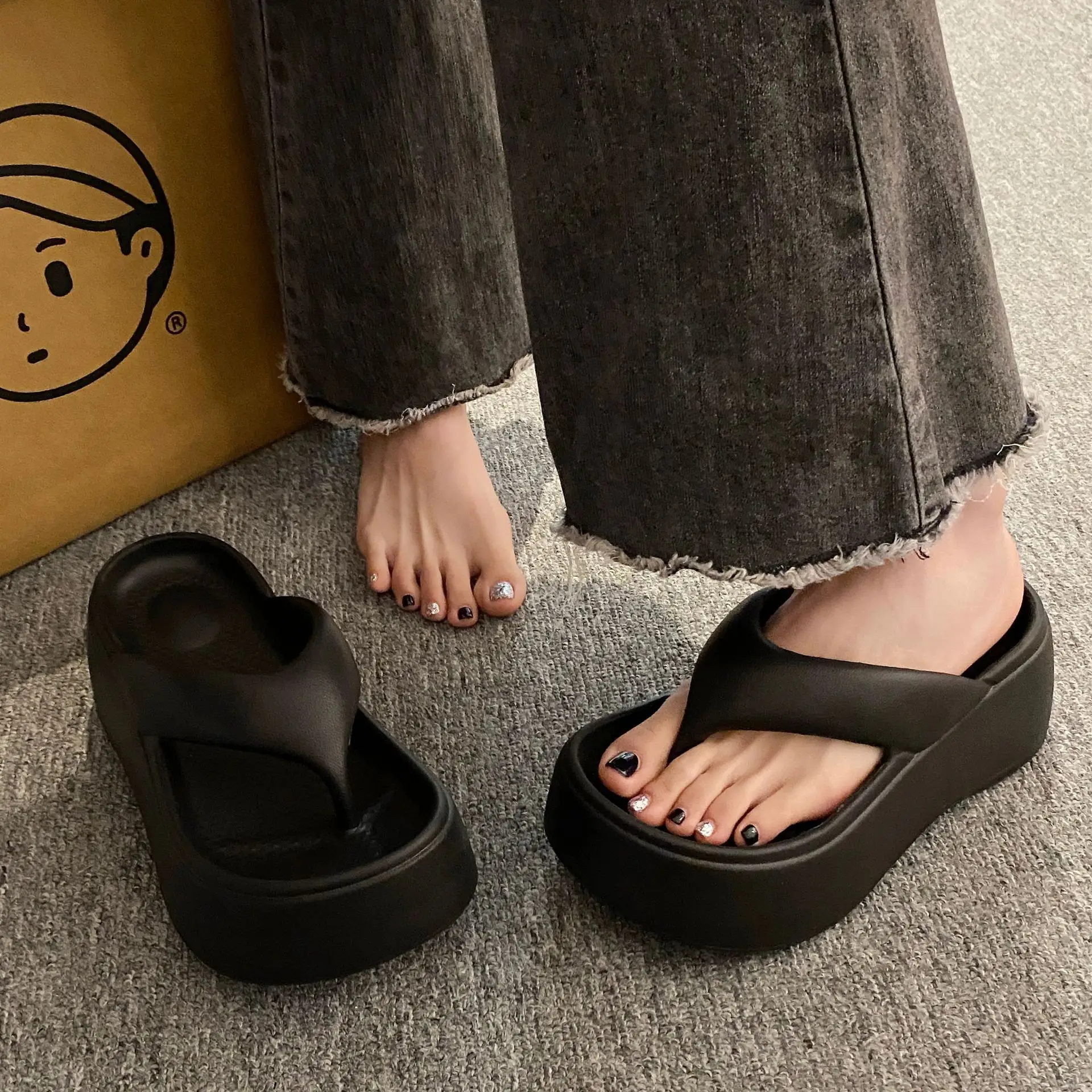Women's 6.0cm Flip Flops Summer Sandals 2024 - Image 3
