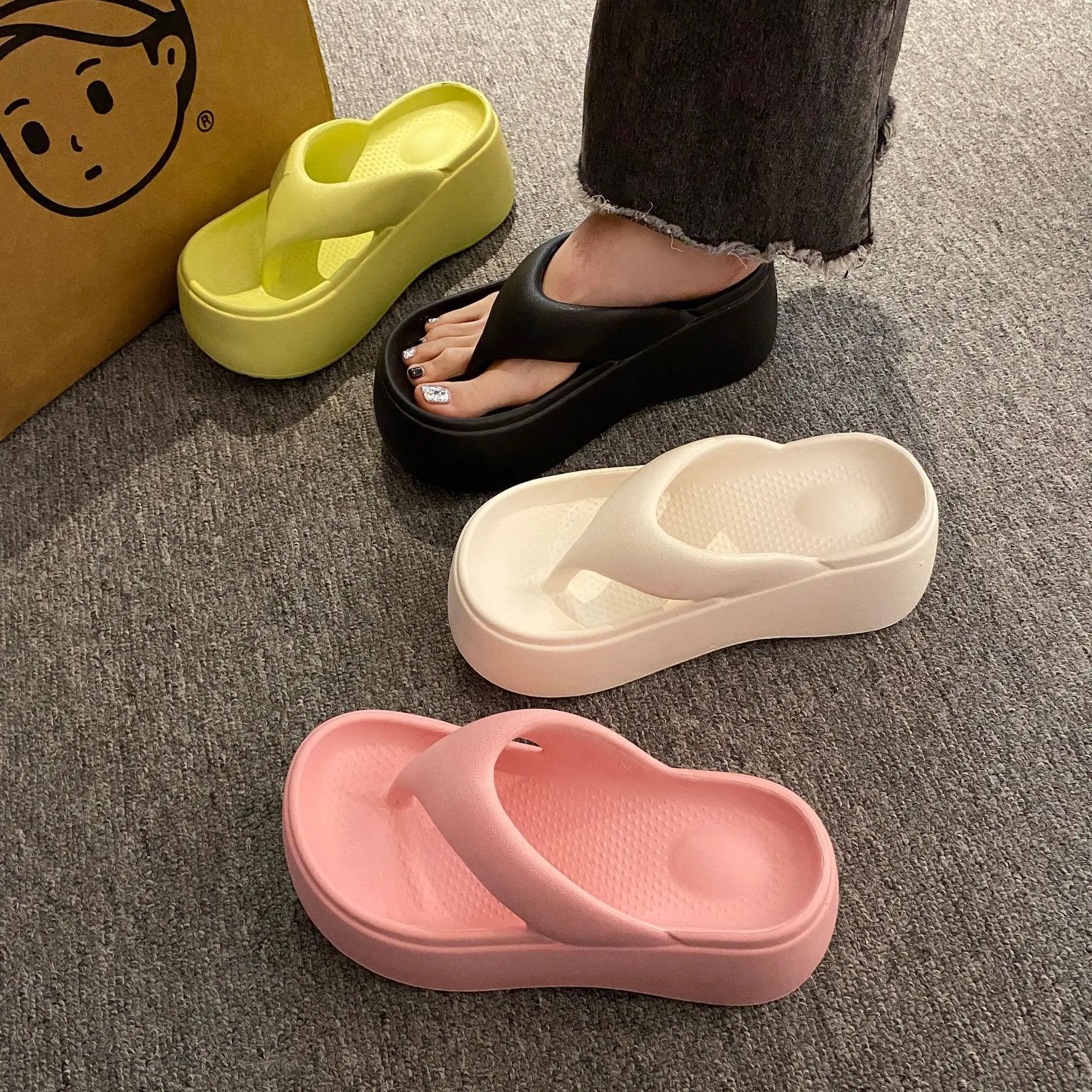 Women's 6.0cm Flip Flops Summer Sandals 2024 - Image 4