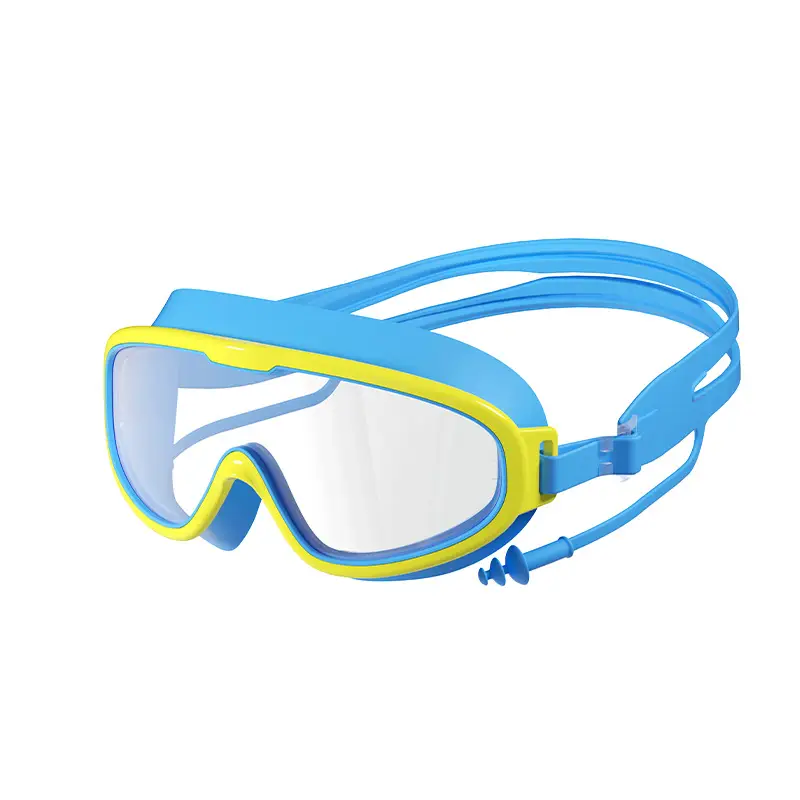 Waterproof anti-fog HD large frame children's swimming goggles boys and girls professional diving glasses swimming equipment manufacturers wholesale